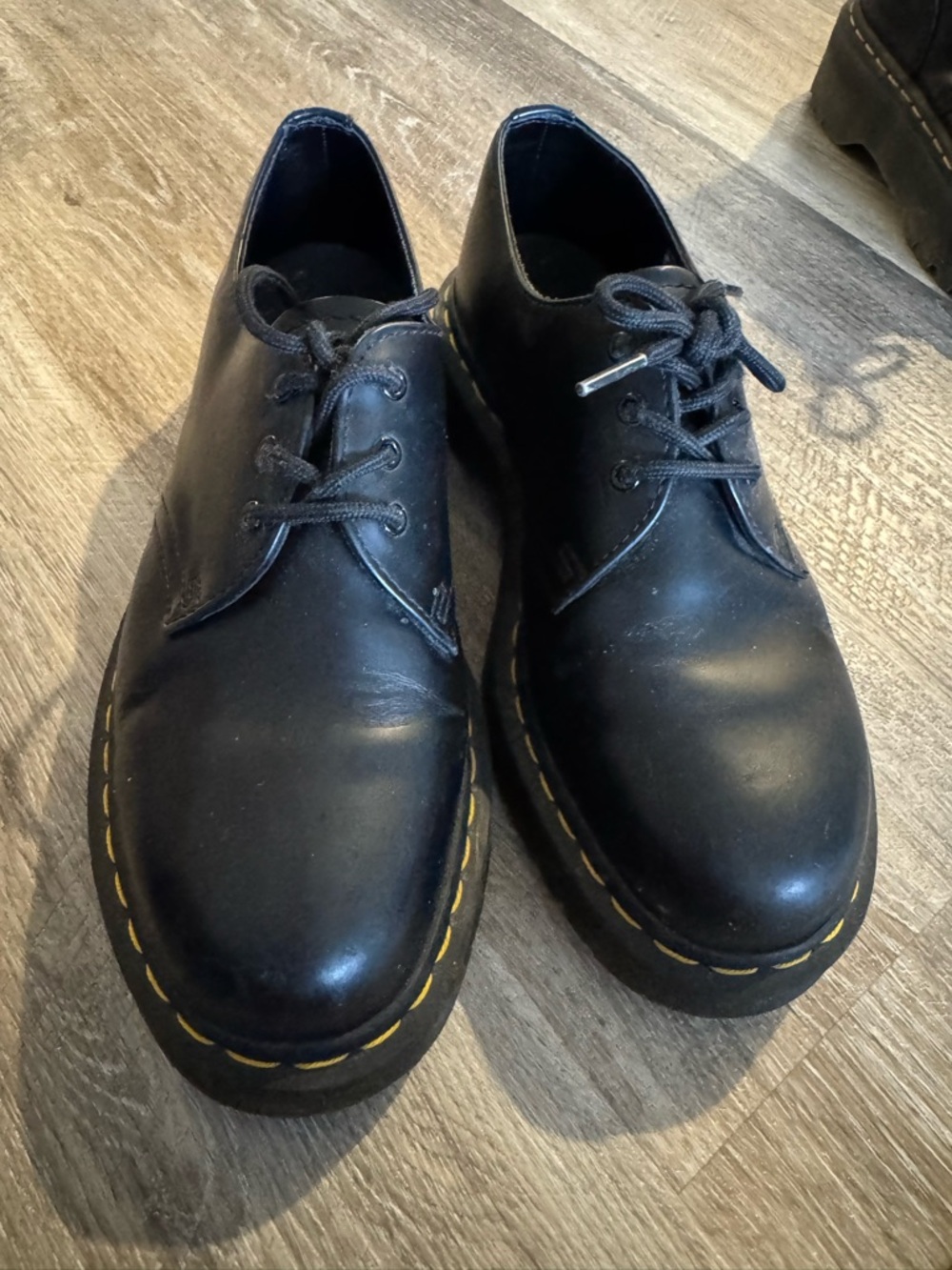 Doc Martens platform oxfords